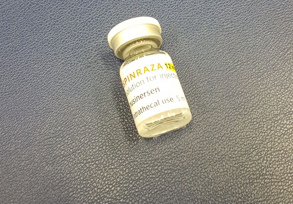 And here it is. 1st dose of Spinraza!